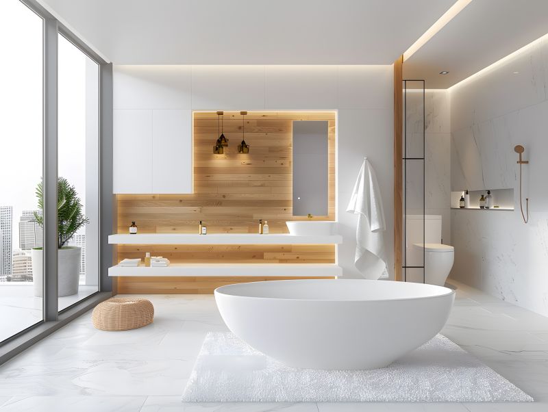 Bathroom Renovation with Bathtub